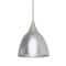 Besa Lighting Divi Cord Pendant, Silver Foil, Satin Nickel Finish, 1x9W LED 1XT-1758SF-LED-SN - alternate 1